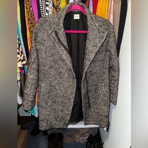 J.Crew Herringbone City Coat